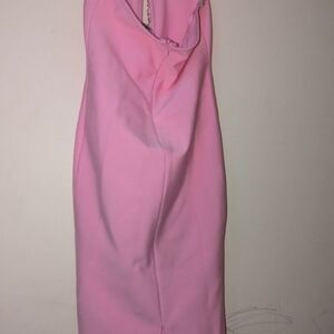 Fashionnova bubble gum pink bodycon dress